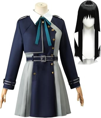 COSSA Licorice Recoil Chizoku Nishiki Takina Inoue Cosplay Costume, Uniform, Adult, Eben, Inoue, Takina Costume