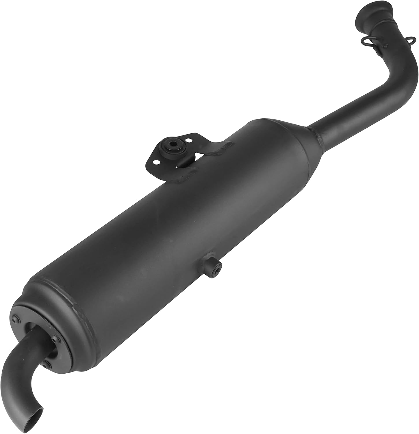 Caltric Exhaust Muffler Compatible with Yamaha Grizzly 550 YFM550PHH EPS Hunting FI 2014