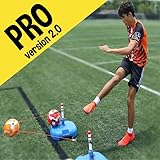 SoccerMAS REACT3ON | Professional | The Worlds Fastest Soccer Trainer for PROs | Soccer Training Equipment | Train High Speed Reactions +75MPH | Reflex | Stamina | Kick Accuracy | High Speed | Indoor