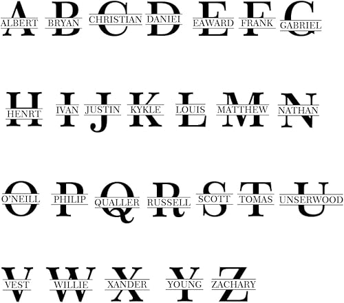 Miniatura 7 de Gemelos de hombre con nombre personalizado para hombres, gemelos personalizados con 26 letras iniciales del alfabeto, para esposo, a la moda,