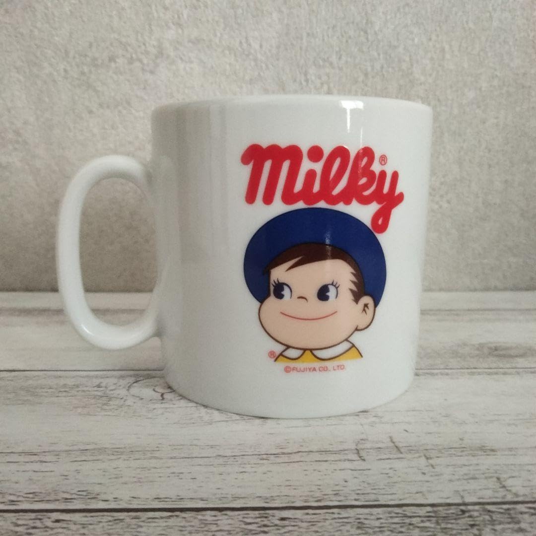 Amazon.co.jp: ミルキー マグカップ 不二家 ペコちゃん ポコちゃん 