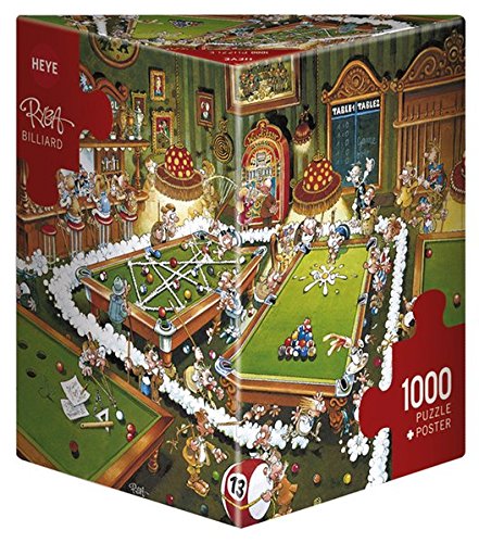 Preisvergleich Produktbild Unbekannt KV&H Verlag Billard, Ryba Puzzle, White