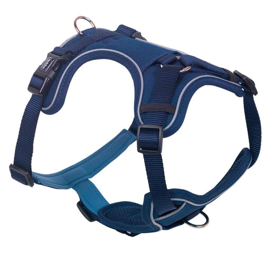 Nobby Mailo Comfort Harness Blue XS: Chest: 20-30 cm, Belly: 35-45 cm, W: 15 mm, Pack of 1