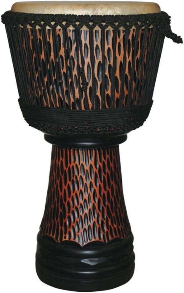 King Cheetah Elite Pro Djembe Drum, Large