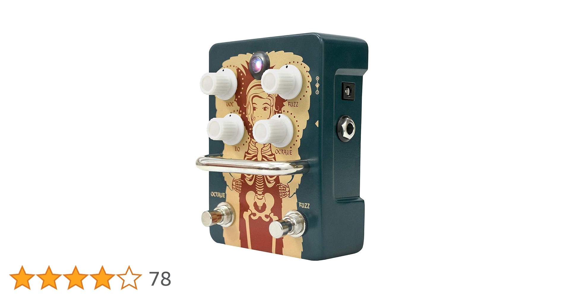 Amazon | Orange Fur Coat Octave Fuzz Pedal オクターブファズペダル