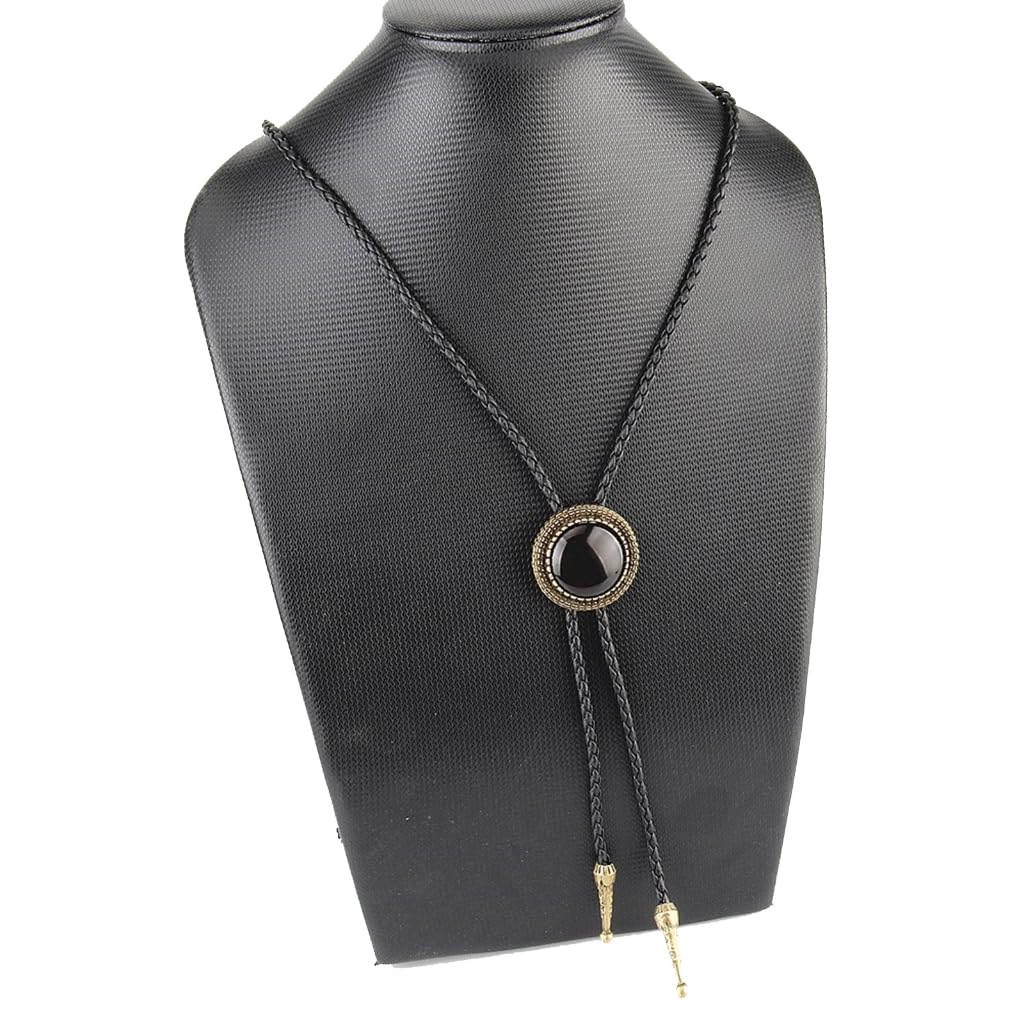 Cravatte da Cowboy, Collana con Ciondolo Forma di Colletto da Camicia Americana, Bronzo