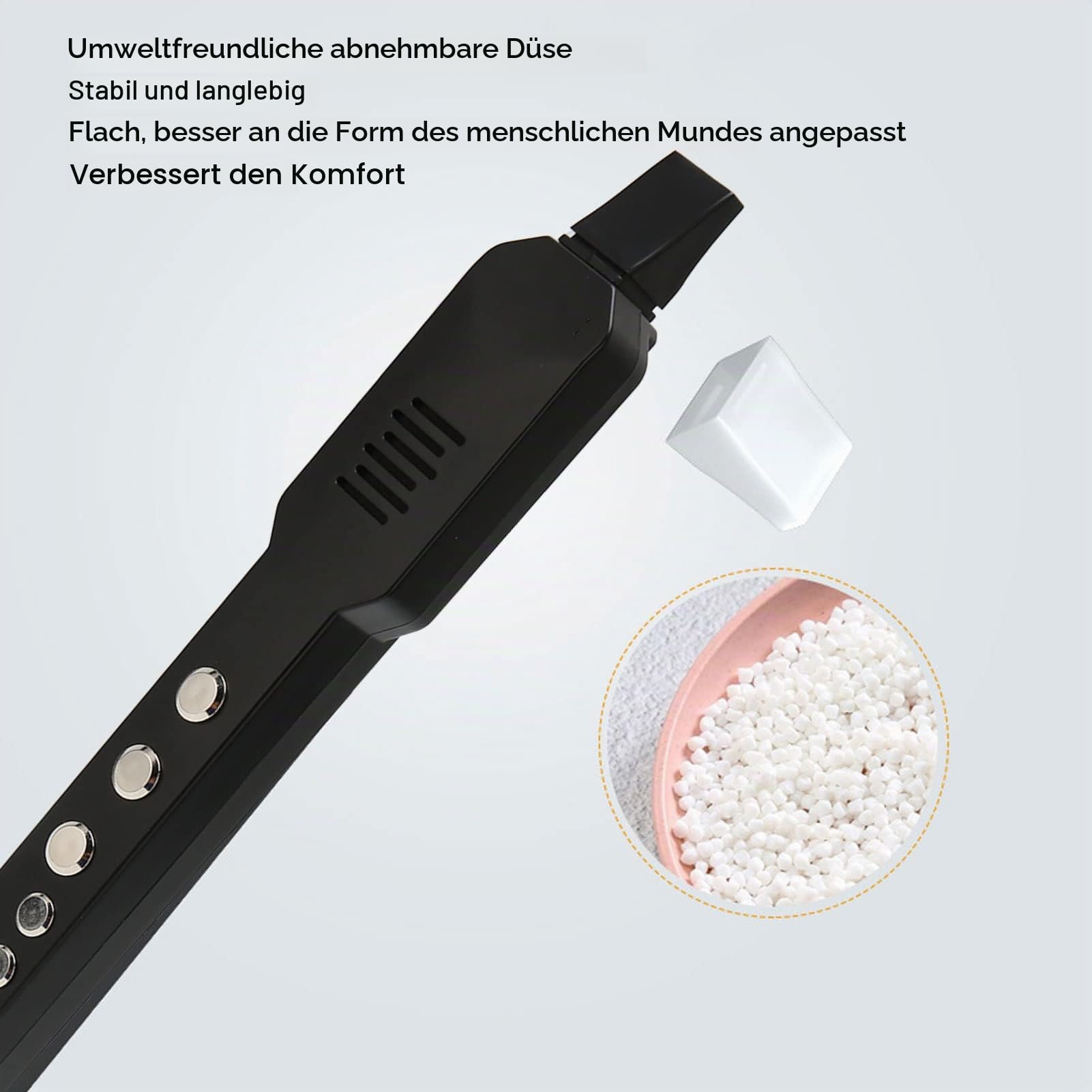 Elektronisches Blasinstrument, MIDI-Elektrosaxophon, 10 Klangoptionen, mit 12 Arten von Begleitung, Wiederaufladbarer