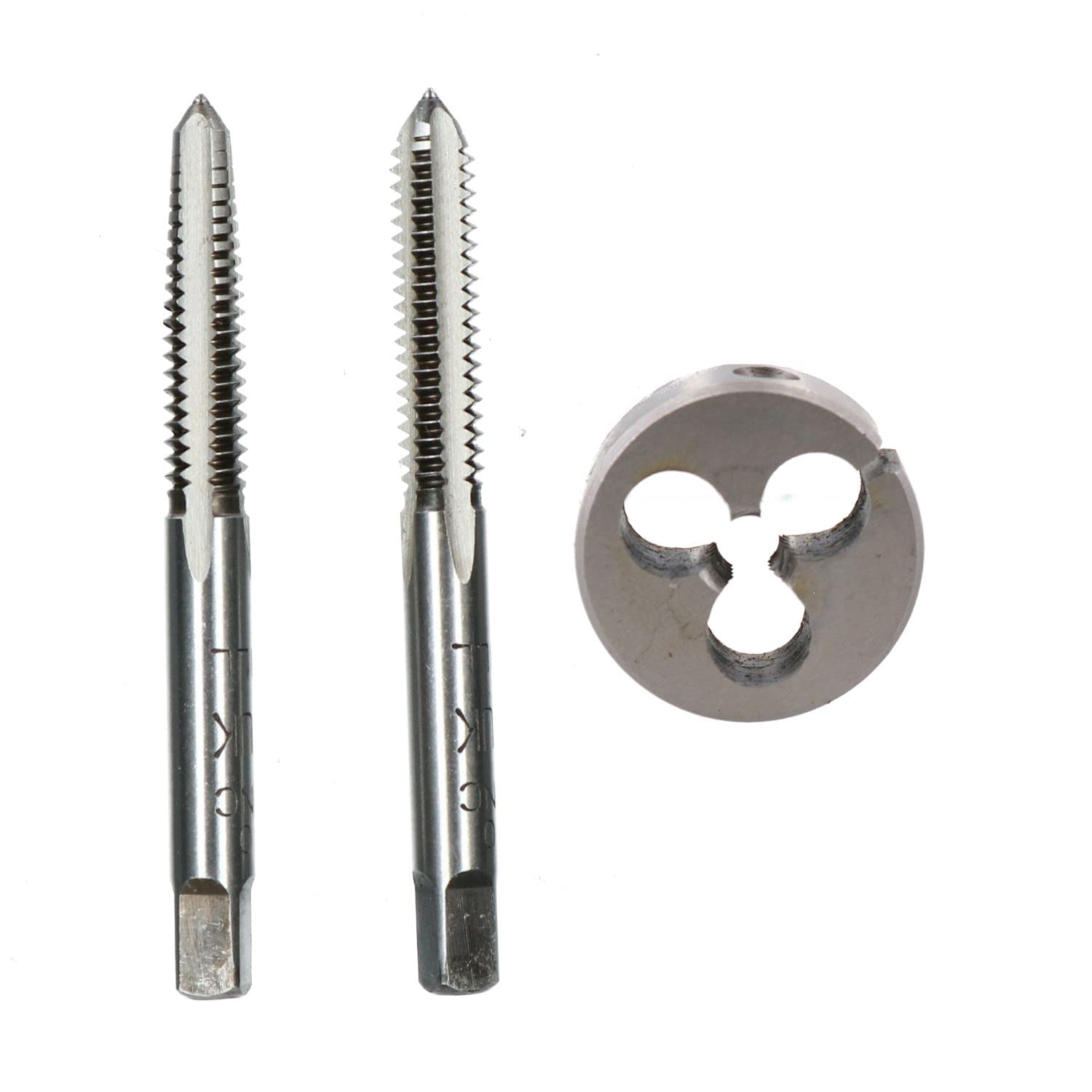 1/4" x 20 Imperial Tap and Die Tungsten Steel Taper and Plug TD095_TD121