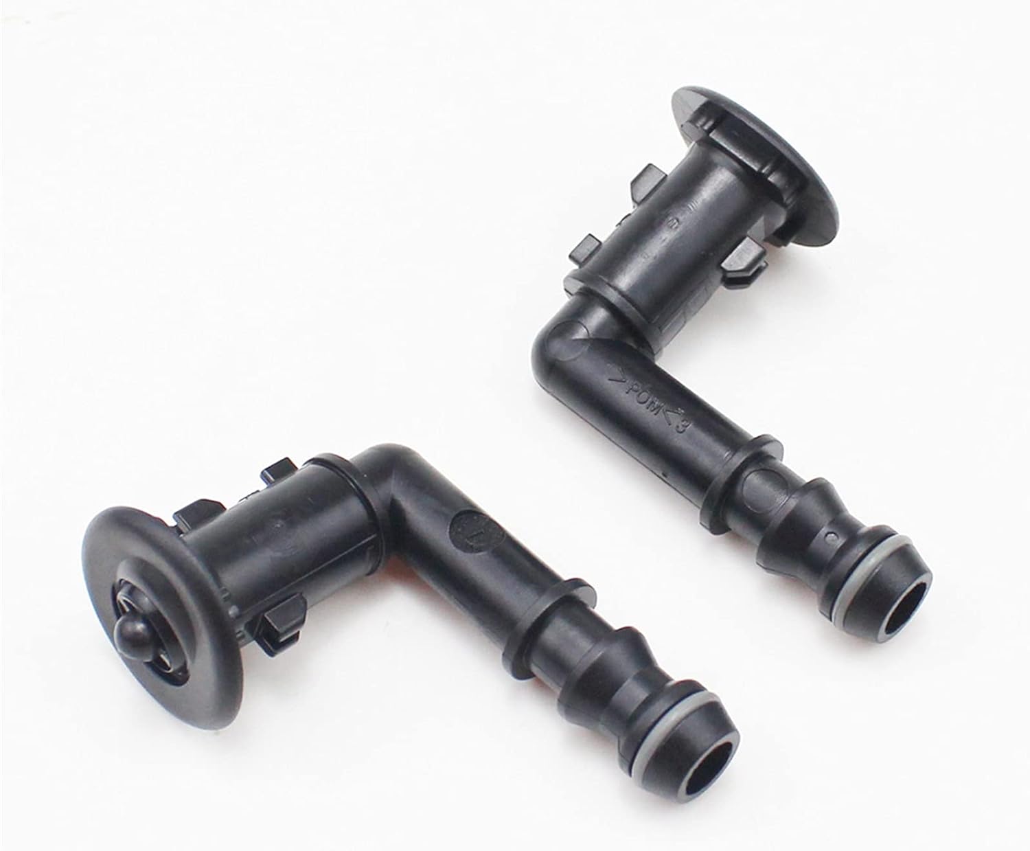 Car Headlight Cleaning Spray Cover Head Light Headlamp Water Spray Nozzle Washer Jet 28642-1KA0A 28641-1KA0A for Nissan for Juke 2010-2015