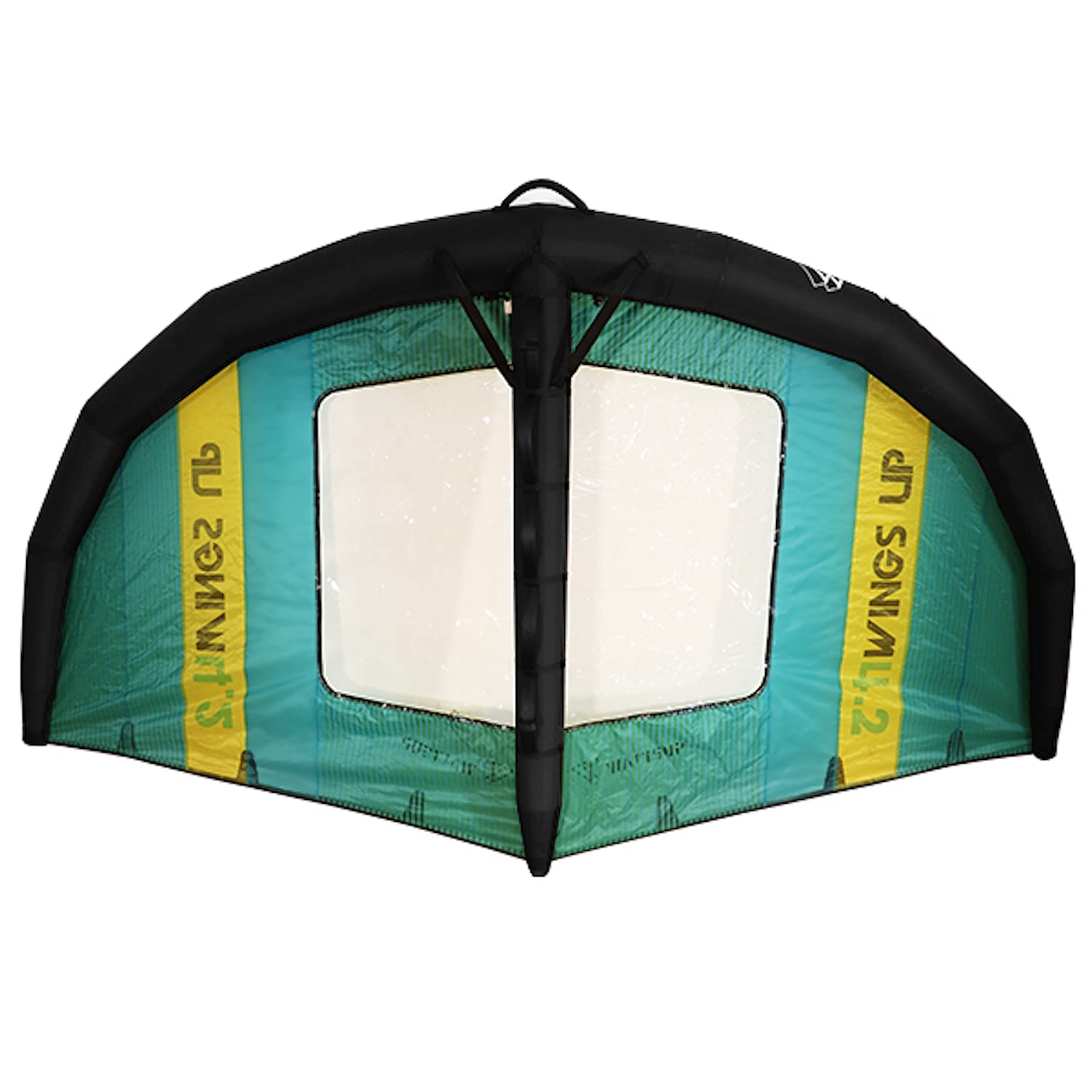 WATTSUP - Ala Wing WingsUP 4,2 m - PB-WWNG42 - Ala di trazione in nylon resistente con attacco in velcro facile - Ideale per Wing Foil, Wing Snow, Wing Skate, Wing Sup - Borsa & Leash Incluso