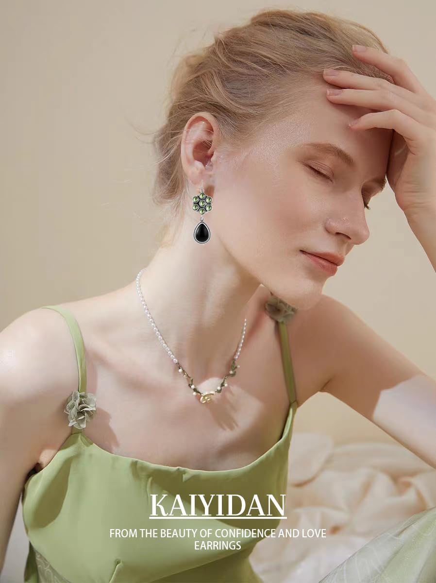 Silver/Gold Boho Dangle Statement Earrings for Women Trendy,Handmade Vintage Dainty Cute Long Drop Summer Earrings,fashion Accessories Jewelry Gifts - Image 6