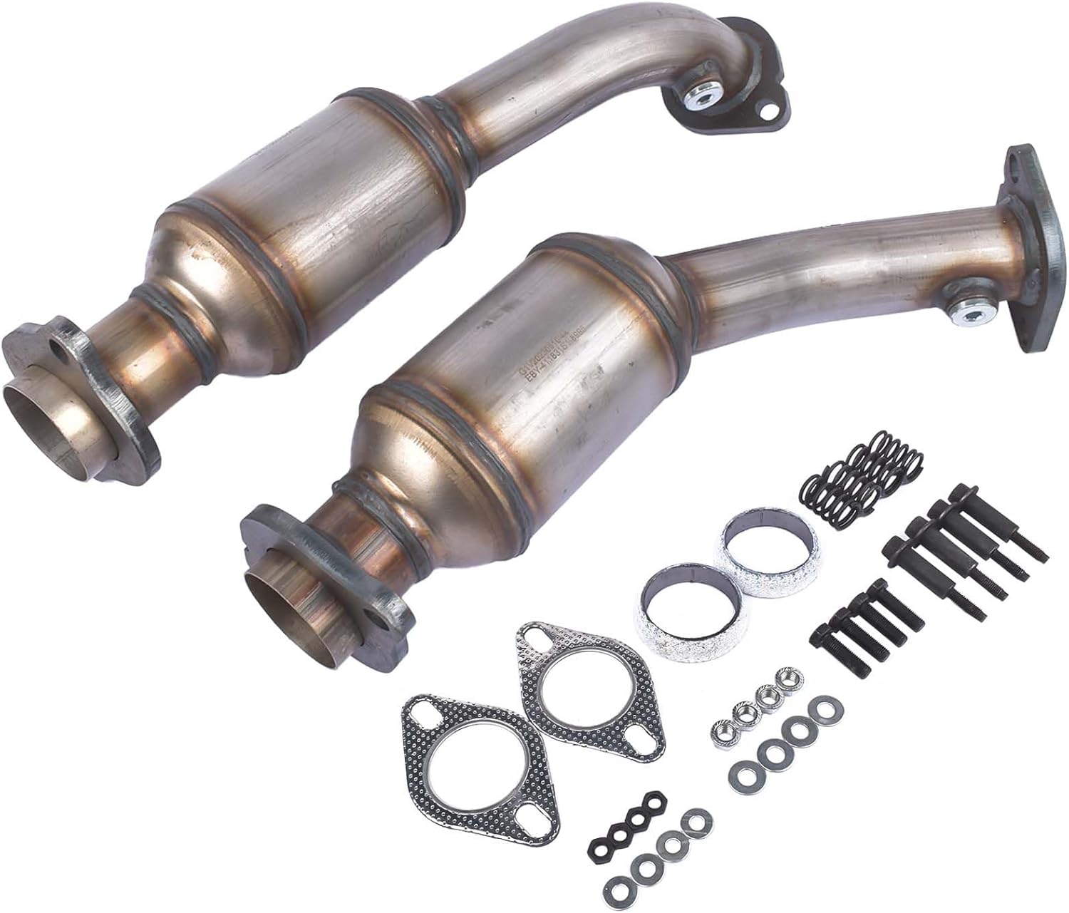 2 PCS Front Catalytic Converter Left and Right Replacement for 2008-2011 Cadillac CTS 3.6L V6 16684 16685