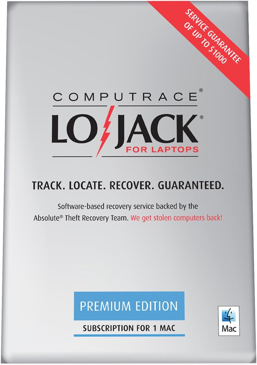 Lojack For Laptops Premium 3 Year Mac