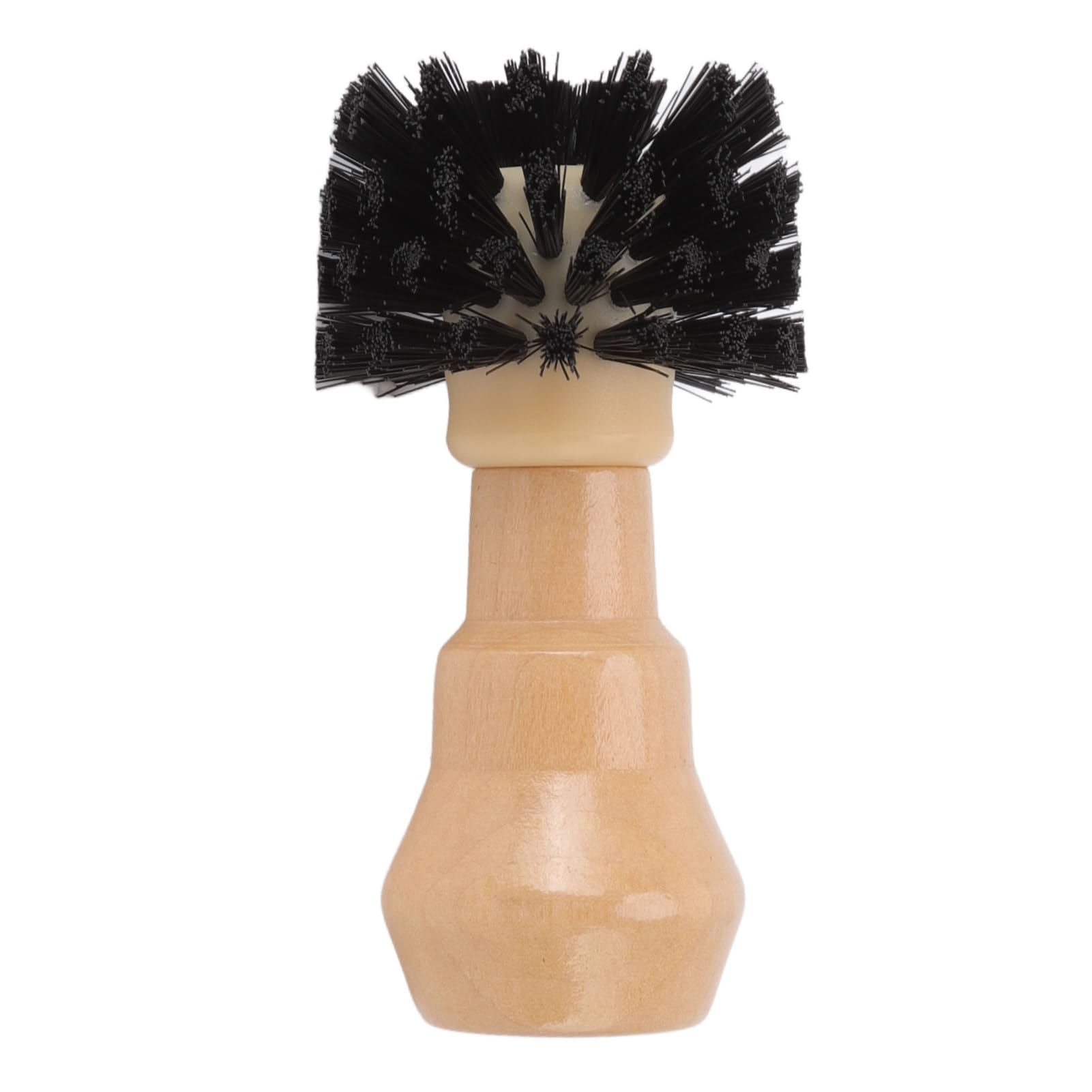 Szczotka do Czyszczenia Kolby do Kawy, Profesjonalny Przenośny Ekspres do Kawy, Szczotka do Kolby Ubijak do Kawy z drewnianą rączką do Narzędzi Kuchennych 58 Mm 2,28 Cala