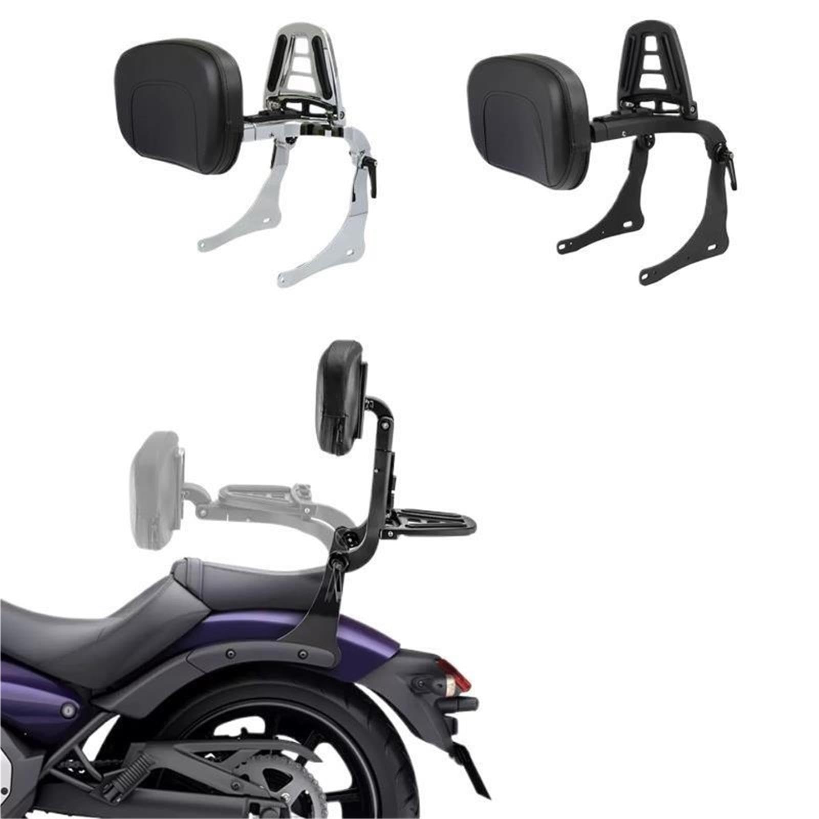 Oparcie dla pasażera Do Kawasaki Vulcan S 650 S650