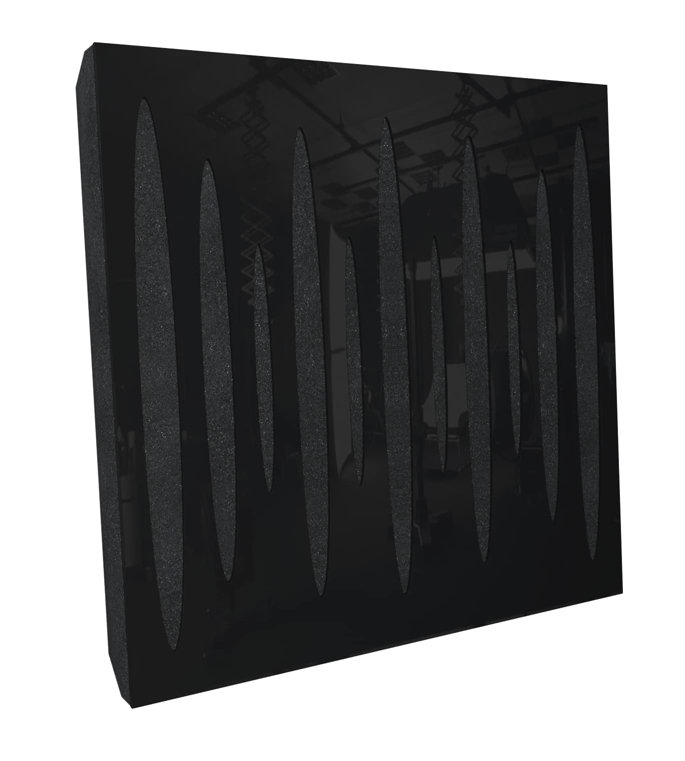 (2 Pack) — Sound Absorption-Diffuse Acoustic Panel «Pulsar» | 19.7''x19.7''x2.1