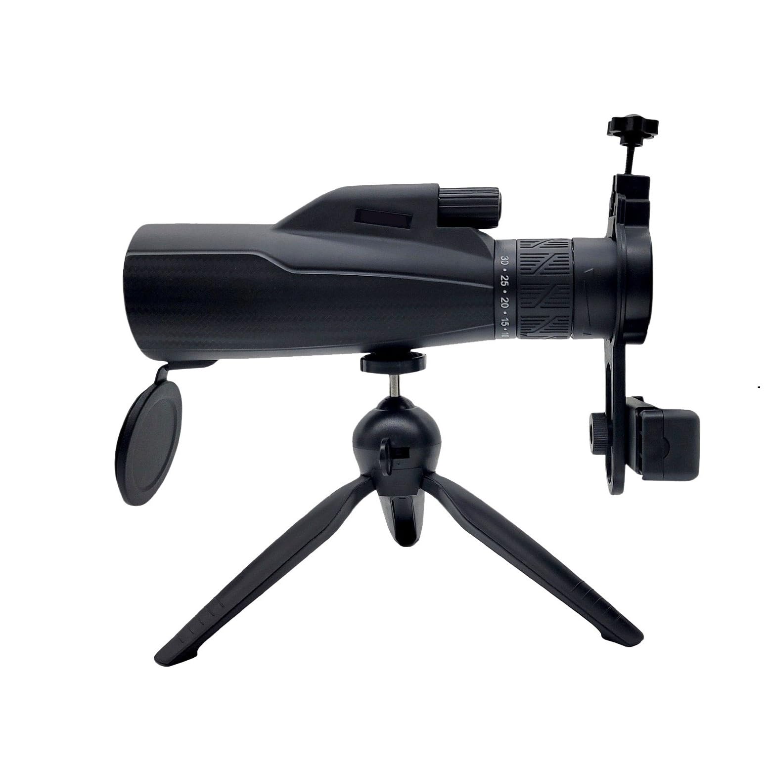 CRULAC Monocular Telescope, 10-30x50 HD High Power, Waterproof Zoom Monocular with Smartphone Adapter, Tripod for Bird Watching, Hiking, Travelling-image-20