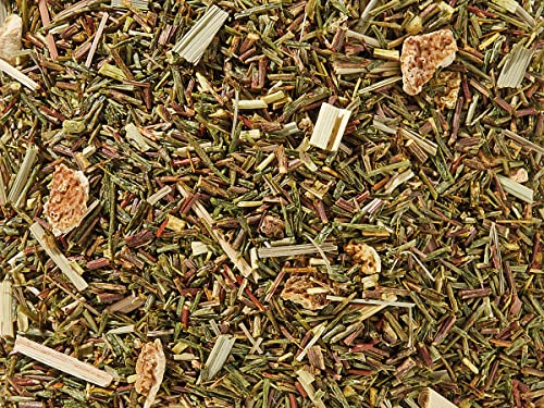 1 kg de mezcla de té de rojizo verde biológico k.B. A. Lemón/vainilla/Tonka. Notas de limón y vainilla DE-ÖKO-006 VO2018/848 aromatizado