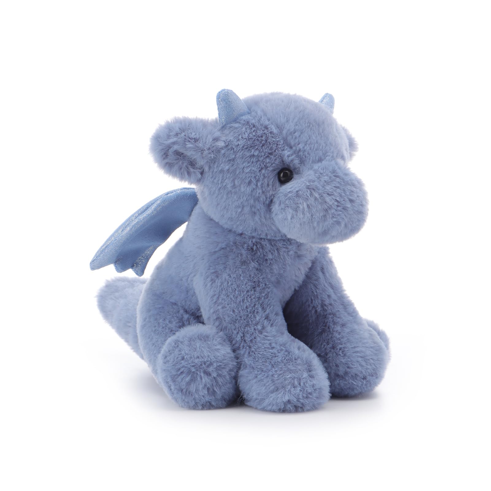 Apricot Lamb Dark Blue Dragon Plushies Stuffed Animals for Kids Soft Cute Plush Toys for Baby Girl and Boy Fluffy Dark Blue - Image 4