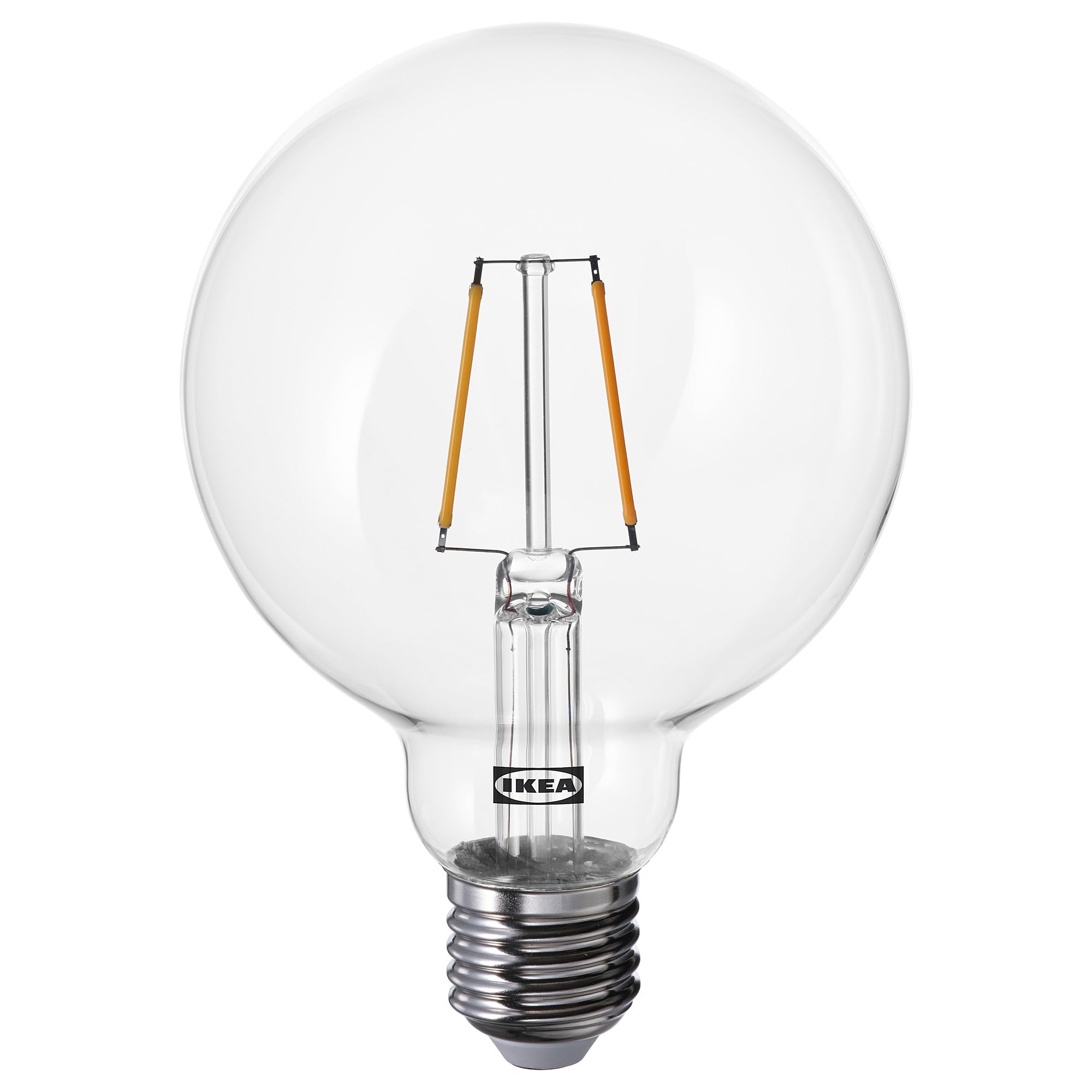 Ampoule LED E27 ProTuning Lunnom 150 lm globe transparent 95 mm pour luminaire