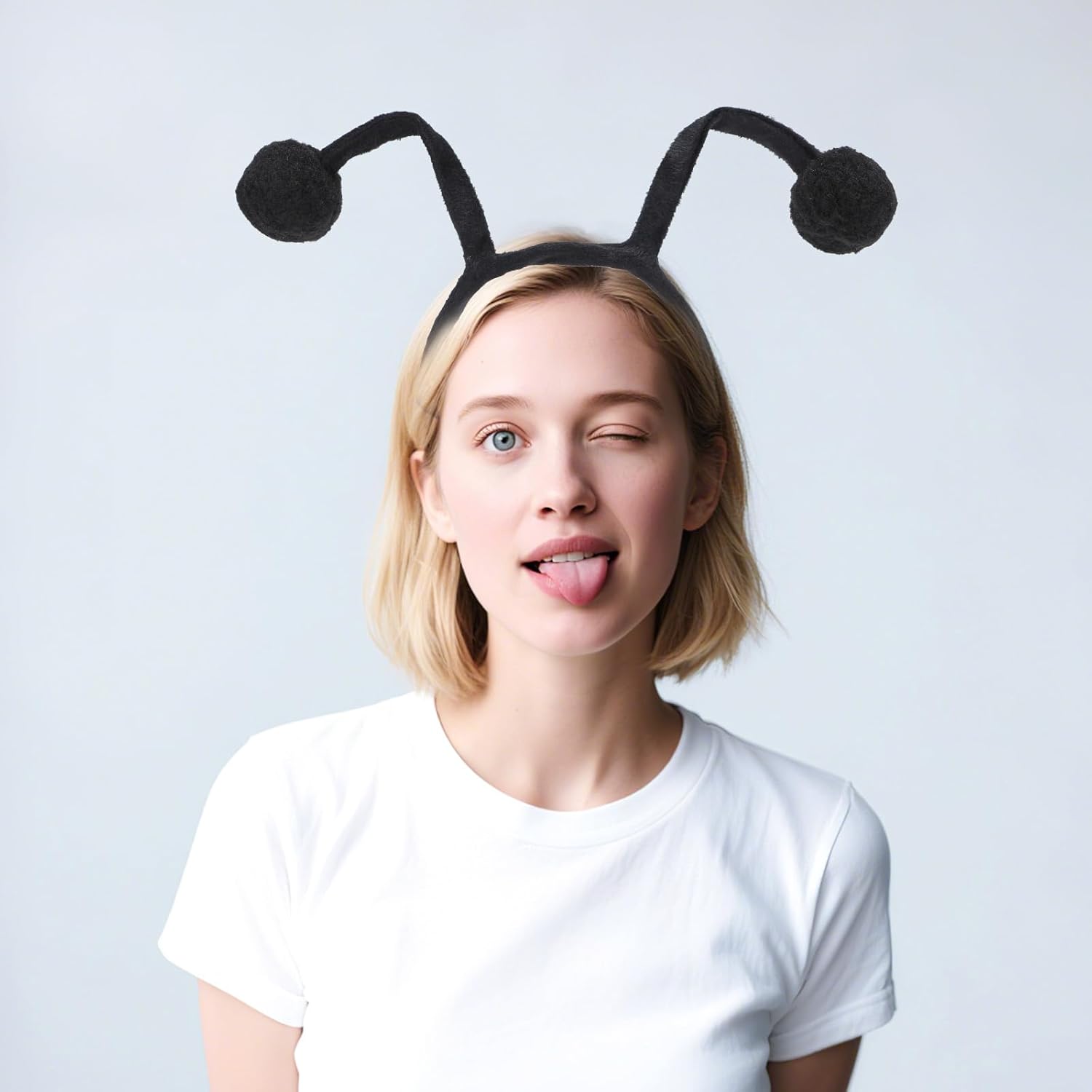 NESTRE Antenna Headband,Bee Ladybug Snail Ant Bug Insect Headband for Halloween Christmas Birthday Party Cosplay Costume Accessories - Image 4