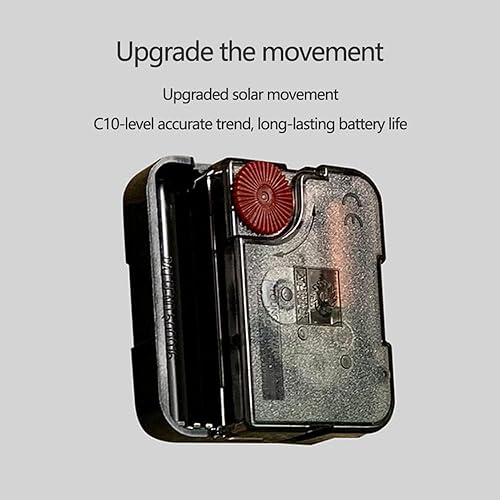 Miniatura 5 de KYOFIS Reloj de pared Corne de doble cara, reloj de pared de esquina luminoso con sensor con escala numeral, funciona con pilas, reloj de pared