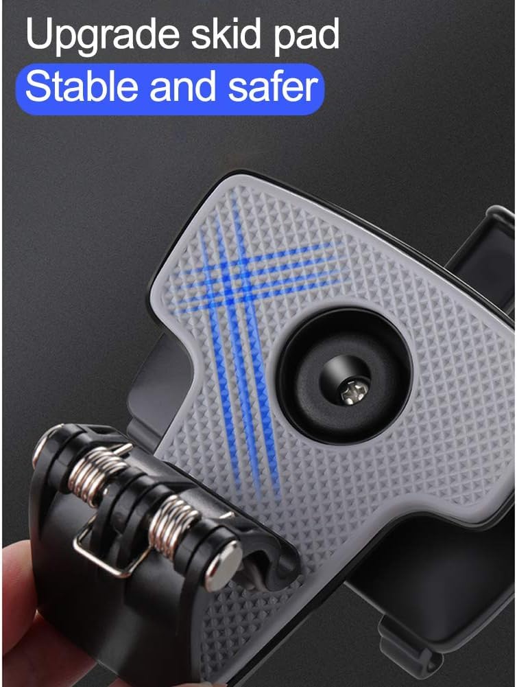 Support Téléphone Voiture Pour MG MG3 Full Hybrid 2024-2025 - Fixation Grille D'Aération - 6