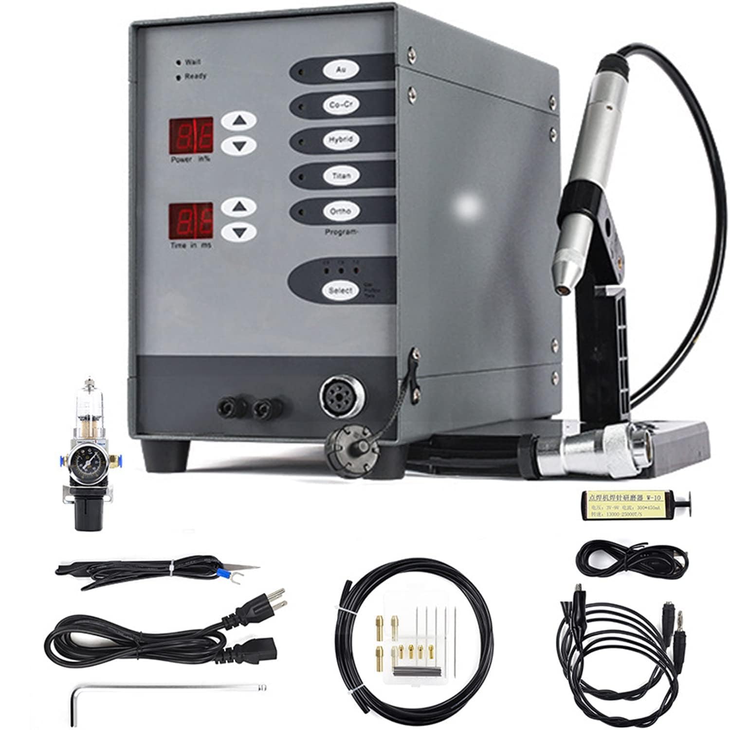 Kit de soldadura permanente para joyas, para oro, plata, titanio y aluminio, herramienta profesional de ortodoncia y restauración de joyas
