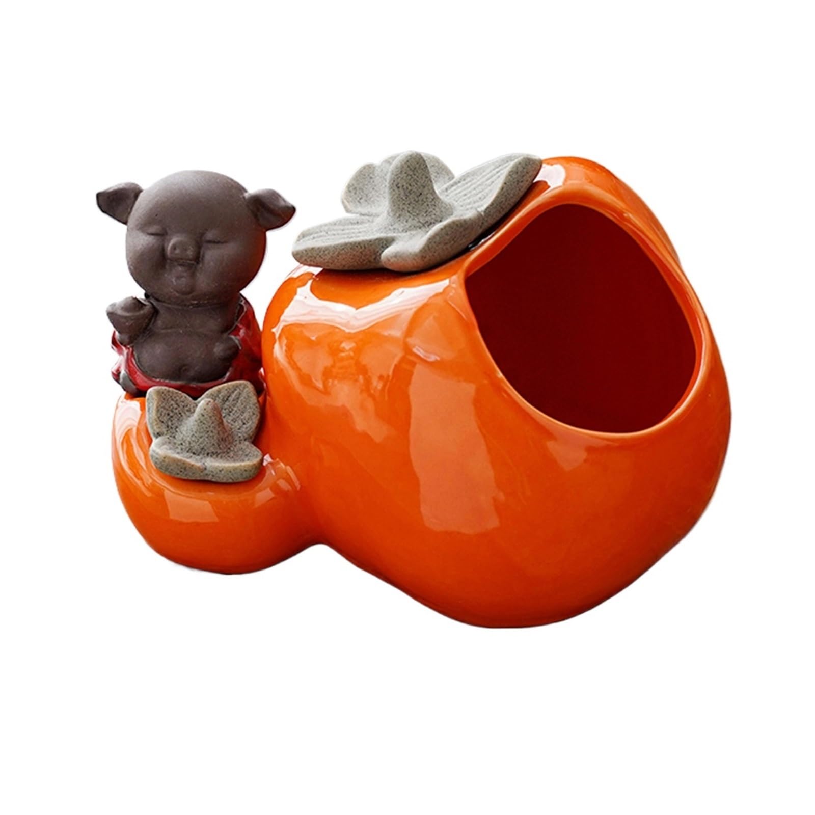 Ashtray Ceramic,Windproof Desktop Smoking Ash Tray Decoration