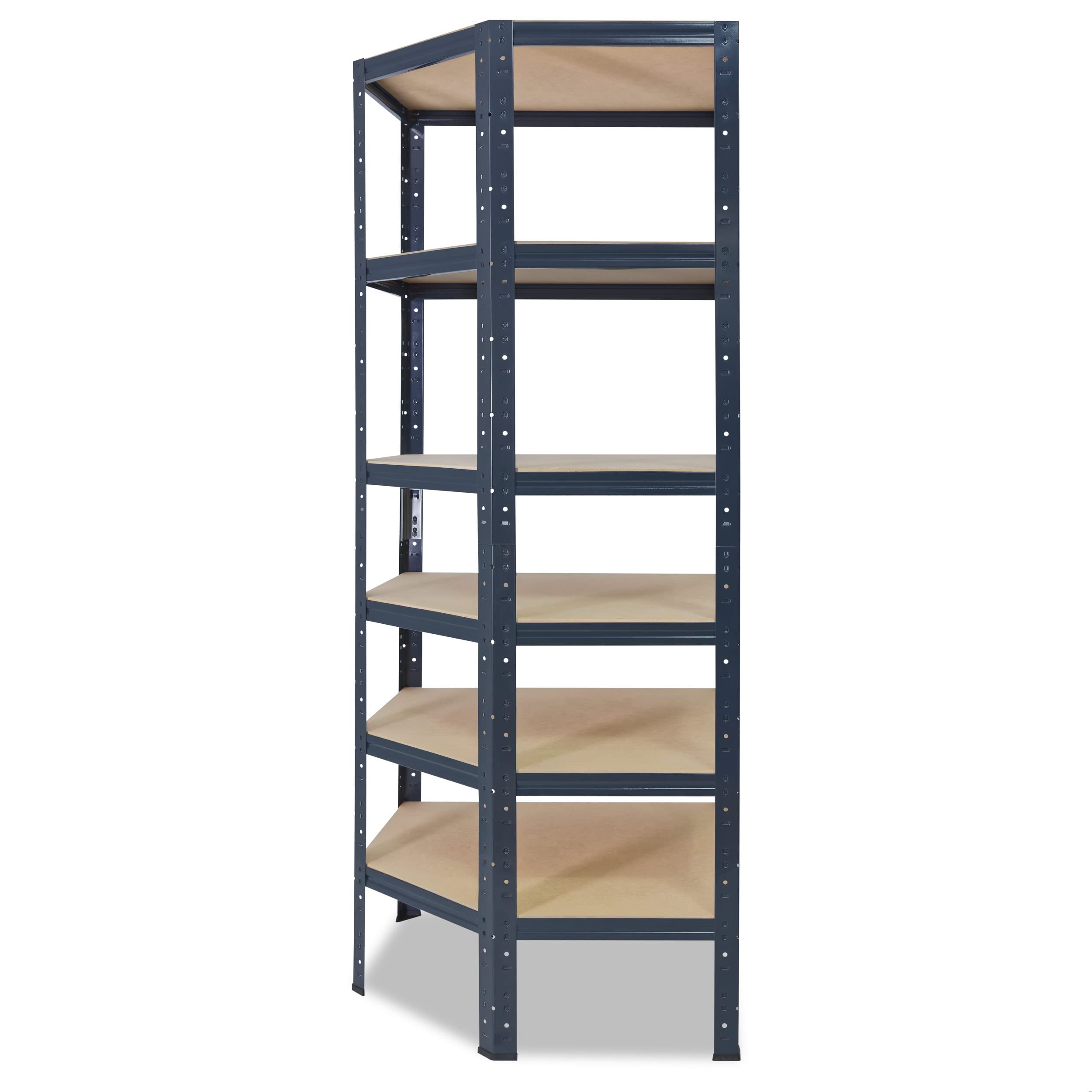 Shelfplaza® HOME 180x120x60 Cm Scaffale Metallo Per Carichi Pesanti Bianco Con 5 Ripiani Con 175kg Capacit Di Carico Scaffali In Metallo Per Garage Come Scaffali Per Ripostiglio O Officina Bianco 40589913 - 2