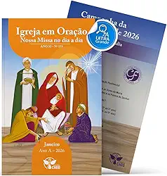 Igreja em Oração - Nossa Missa no dia a dia - Ano A - Janeiro 2026 - Letra Grande