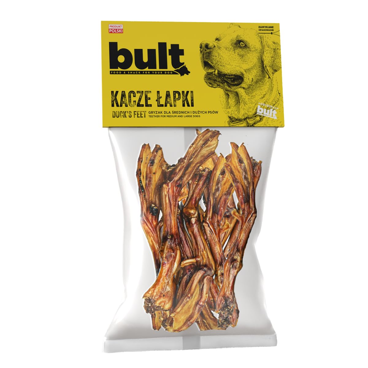BULT Przysmaki dla psa Kacze Łapki - 5szt