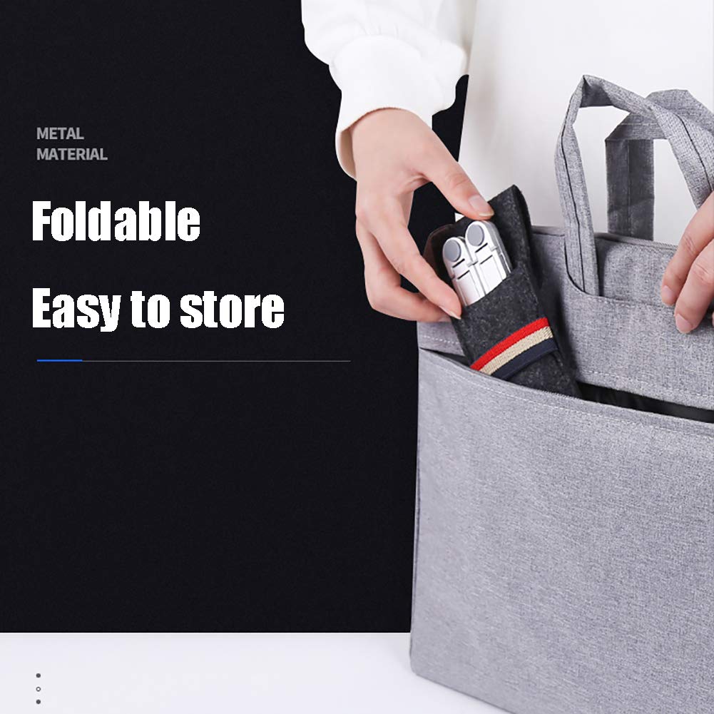Soporte para laptop, soporte para portátil, soporte plegable para laptop, elevador de 8 alturas ajustables, para computadora de escritorio y tablet