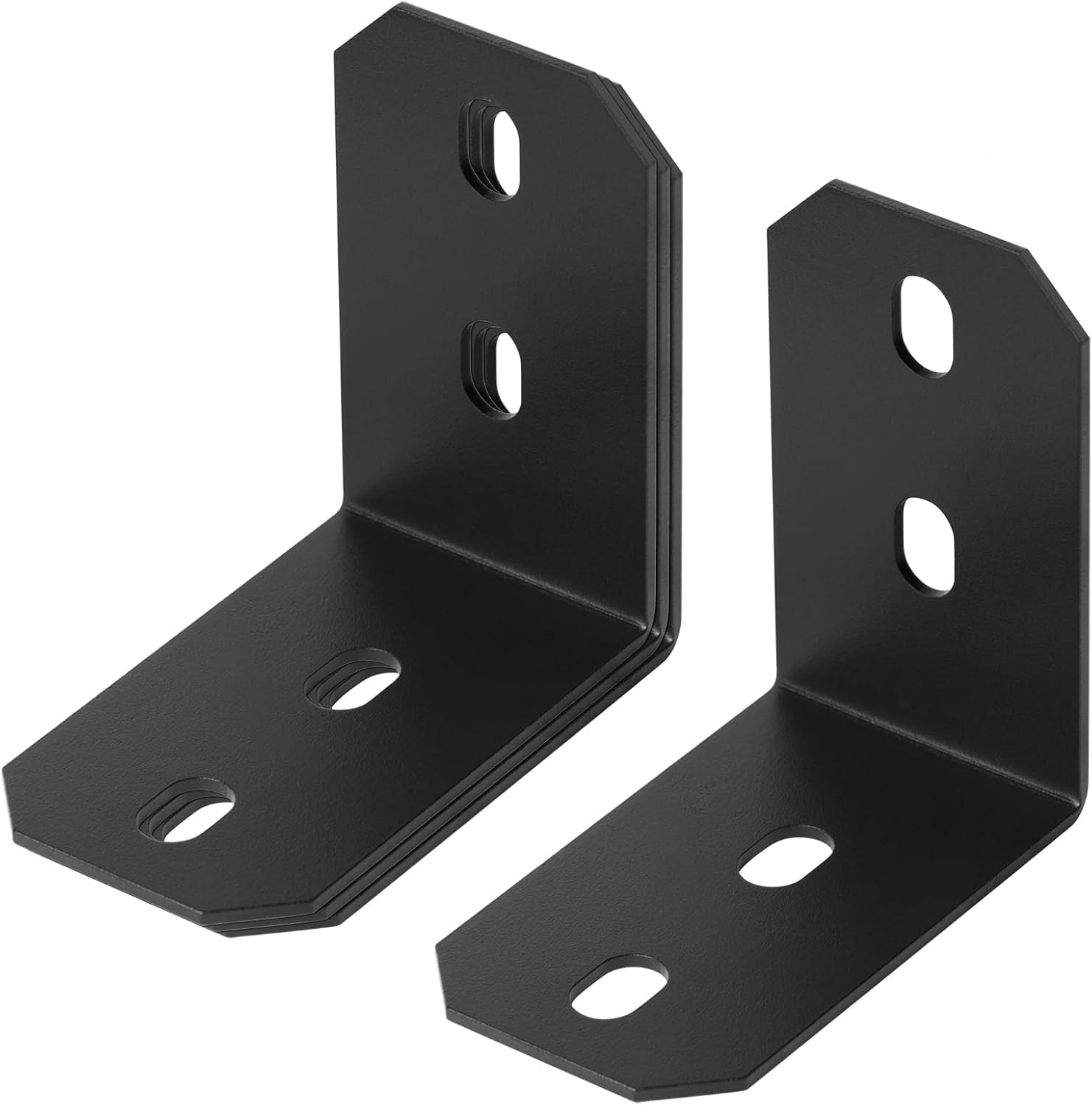 4 Pcs L Angle Timber Brackets for 4x4 Beam to Post, 3x5x5