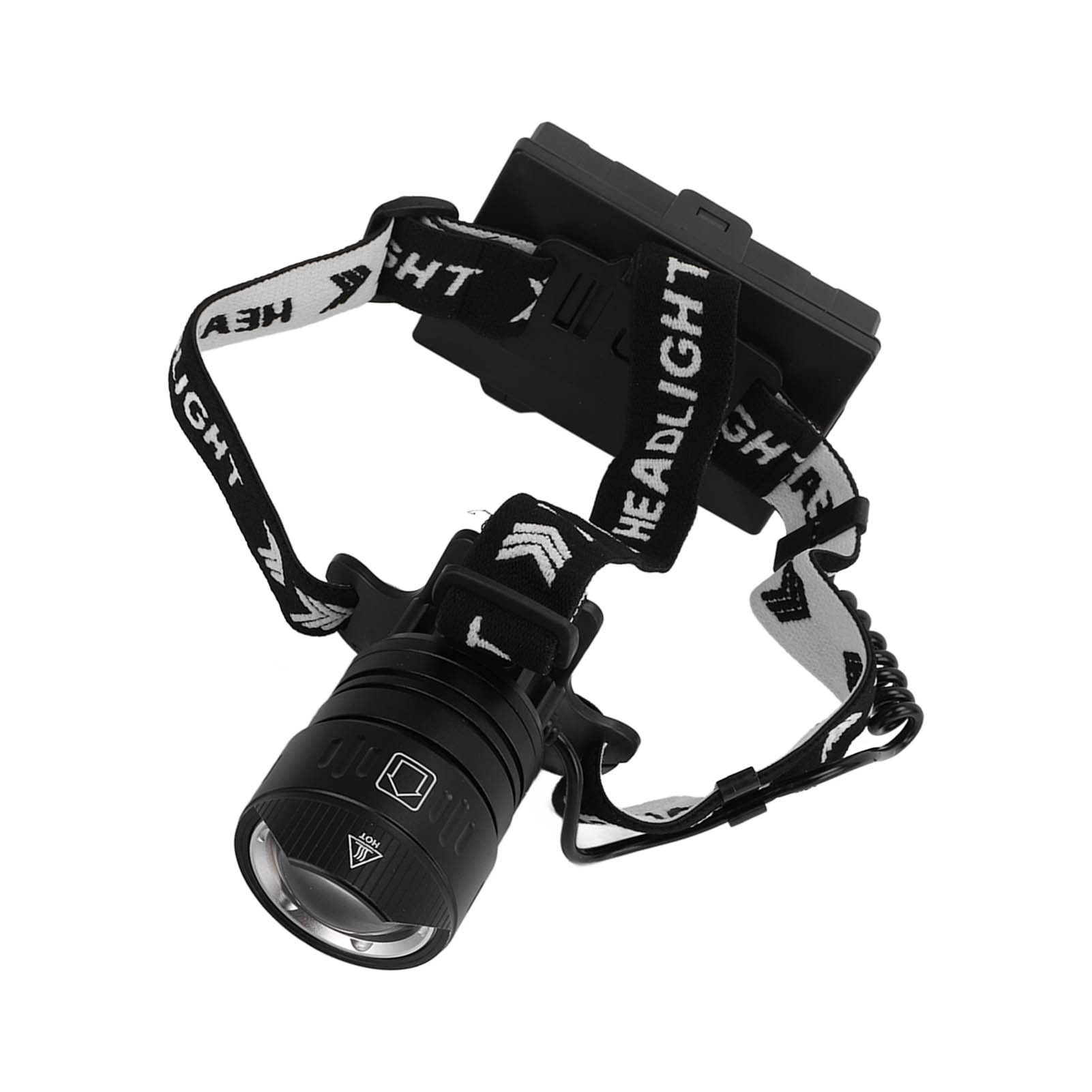 Pochodnia głowa mocne wodoodporne wodoodporne czujnik LED Regulowana lampa głowica IPX5 Wodoodporna do kempingu na zewnątrz aluminium aluminium
