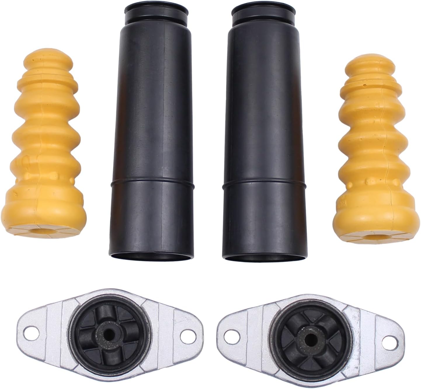 Rear Strut Mount Bump Stop Kit for Ford Escape 2013-2019, C-Max 2013-2018, Focus 2012-2018, Lincoln MKC 2015-2019, Mazda 3 2004-2013, 5 2006-2013, Volvo C30 2007-2013, S40 2004-2011, V50 2005-2011