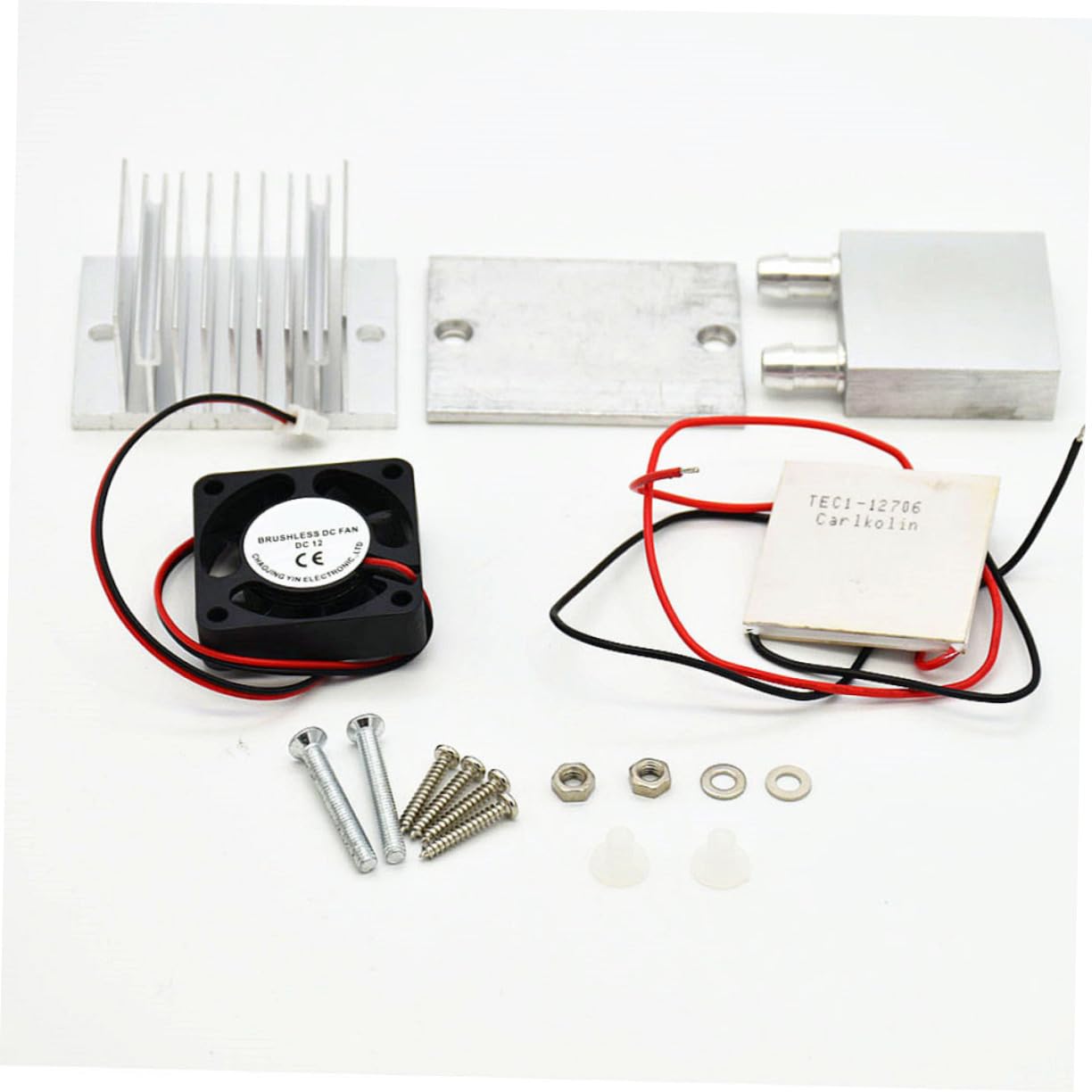 BESTonZON 60w Módulo Peltier De Sistema De Refrigeración Por Agua Kit De Autoenfriamiento