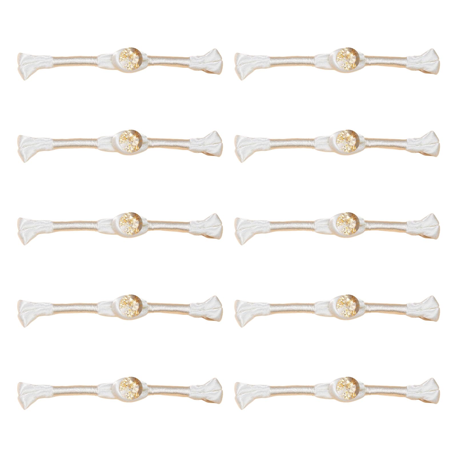 COOLHOOD 10Pcs Chinese Knotted Button Cheongsam Knot Buttons Sewing Fasteners Chinese Closures Button Clothing Accessories Clothing Buttons