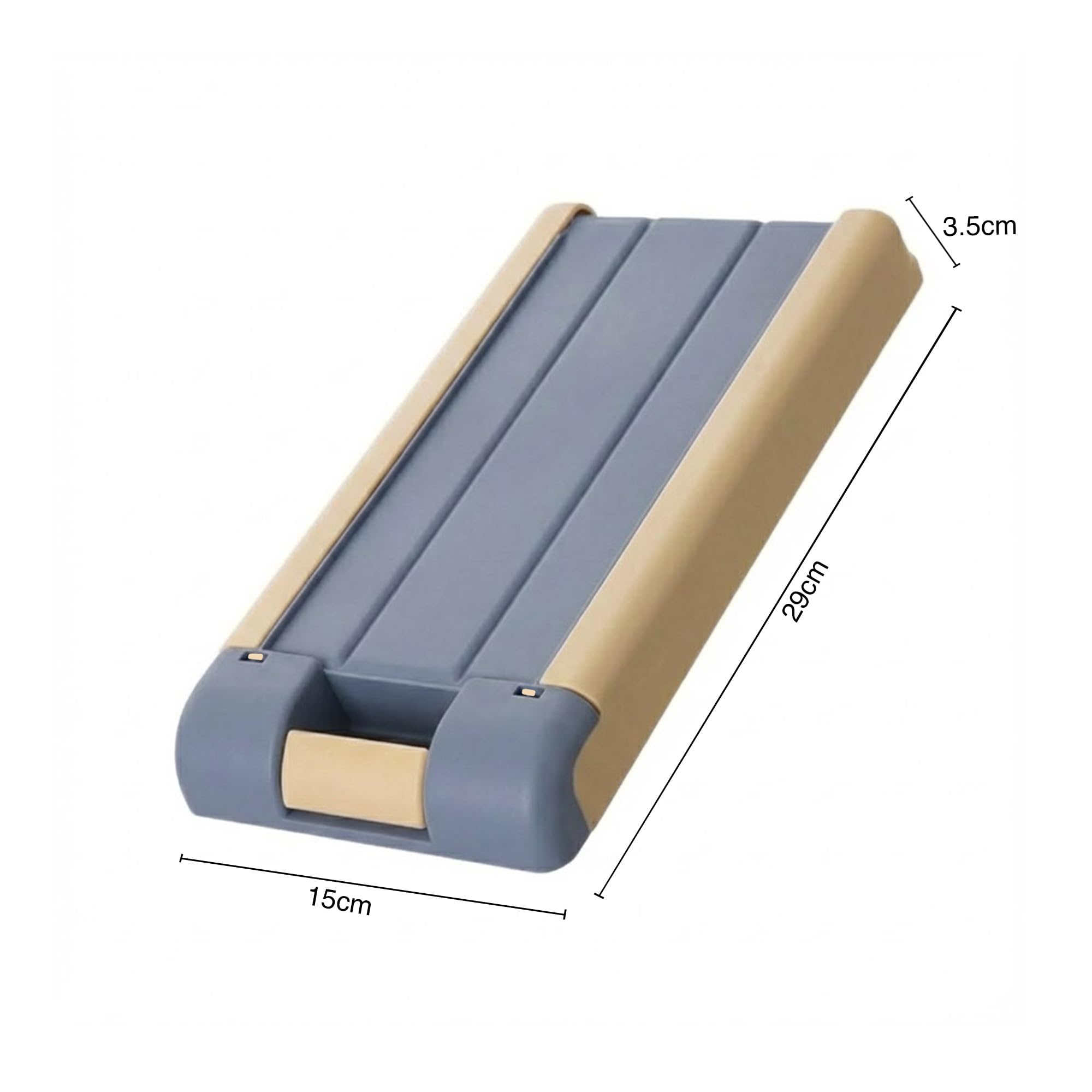 oddpod Under The Table Hidden Drawer/Plastic Desk Organiser For Home And Office - Blue, Stationery 1