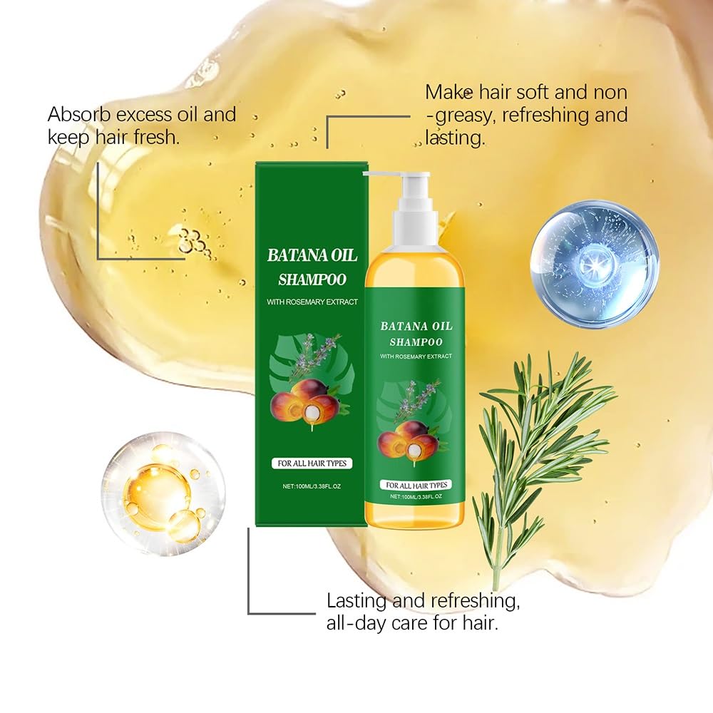 Shampoo idratante nutriente volumizzante, detergente delicato delicato for capelli morbidi, lisci e lucenti(2PCS)