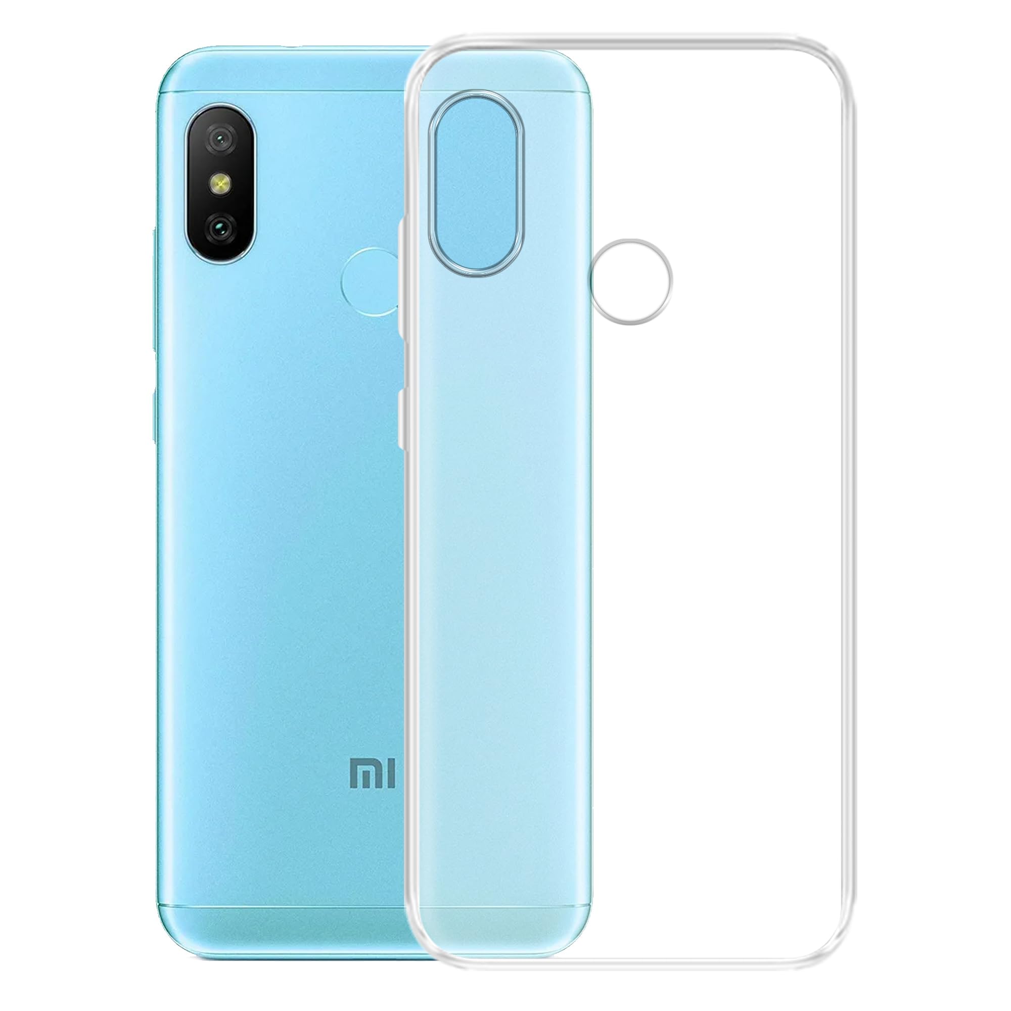 Zapcase Back Case Cover for Mi Redmi 6 Pro | Compatible for Mi Redmi 6 Pro Back Case Cover | 360 Degree Protection | Soft and Flexible (TPU | Transparent) (B0D1MSVVP5) Amazon Price History, Amazon Price Tracker