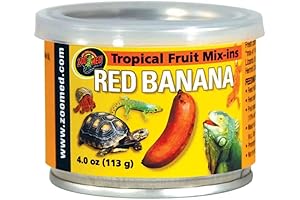 Zoo Med Canned Tropical Fruit Mix-ins Red Banana Turtle Food