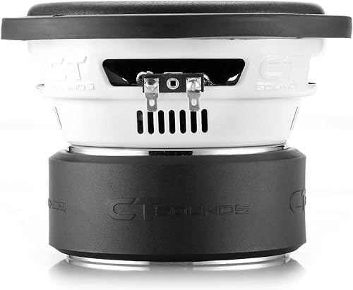 Miniatura 4 de CT Sounds TROPO-6.5-D4 - Subwoofer de coche de 400 vatios máximo de 6.5 pulgadas, doble 4 ohmios