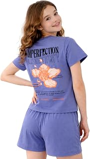 Ninos Dreams Summer Cotton Girls Tshirt and Shorts Set/Clothing Set/Co-ord set Age 6-16 years Price In India