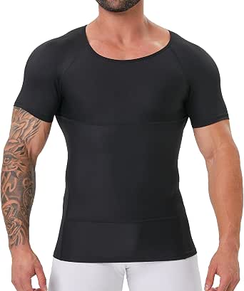 UK Be-In-Shape Men Slimming Body Shaper Shapewear Vests Tummy Control Tank Tops