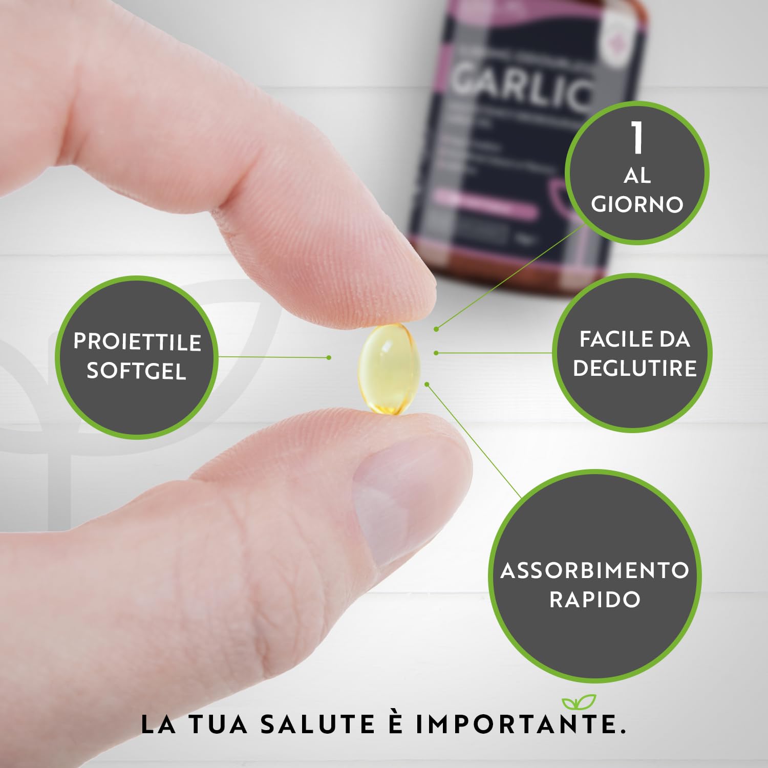 Nutravita Aglio Inodore in Capsule 15.000mg – 180 Softgels AltoDosaggio – Fornitura di 6 Mesi – Estratto di Olio di Aglio Puro ad Alta Qualità Deodorizzato Ricavato dall’Allium Sativum