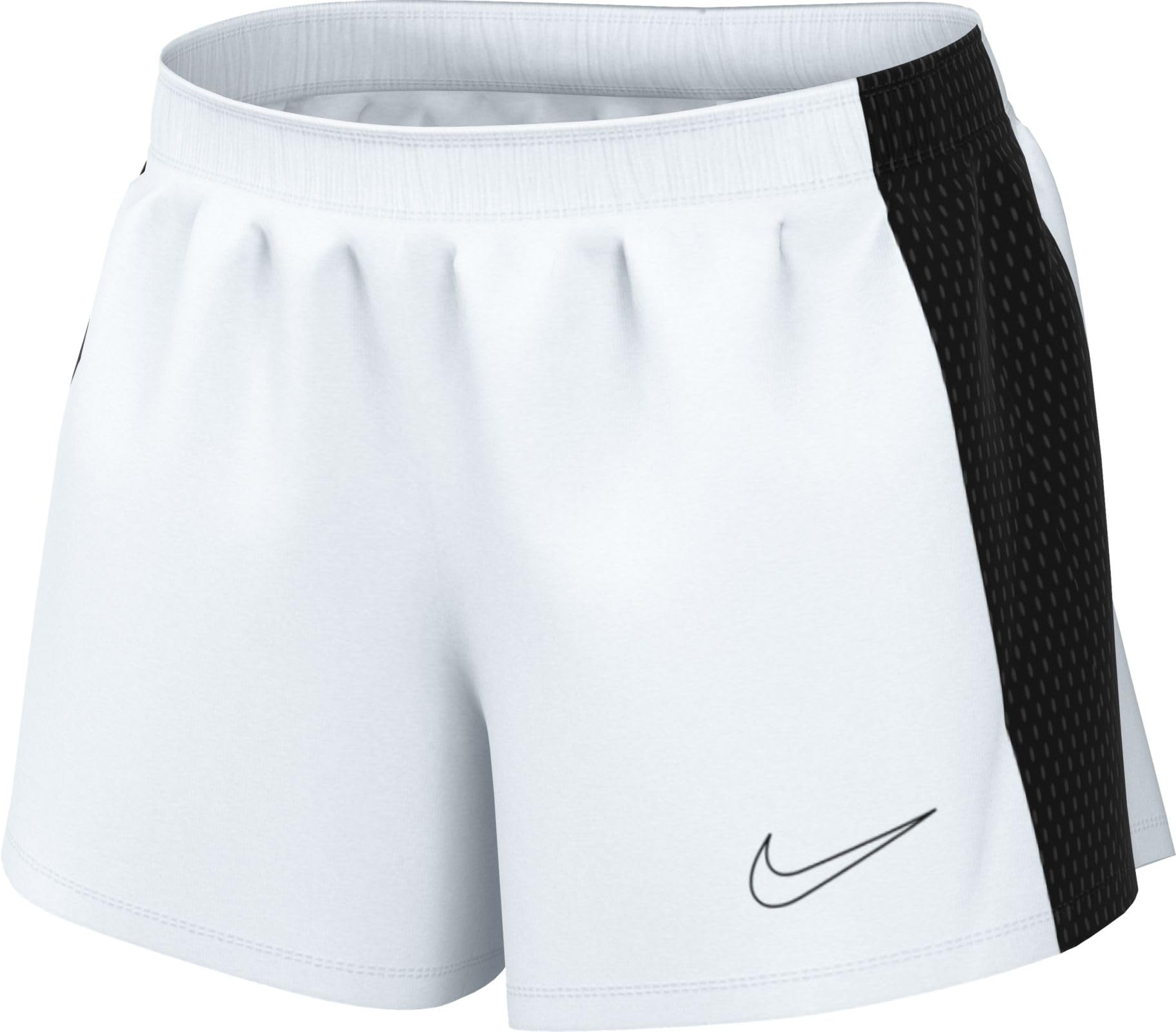 NIKE Women's W Nk Df Acd23 Short K Branded, White/Black/Black, XS