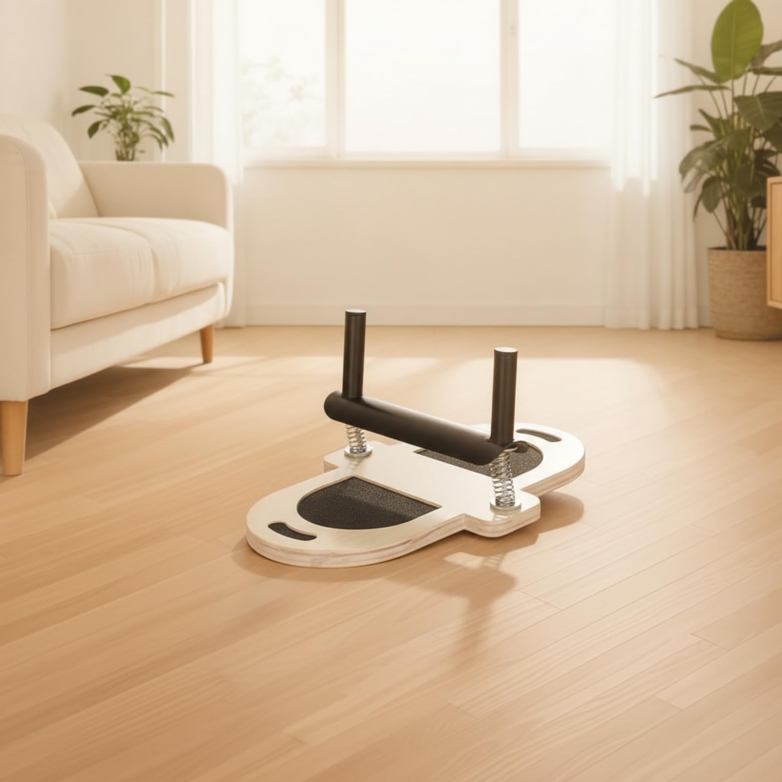 Pedana di Equilibrio con Molle Ammortizzato Tavoletta Propriocettiva Ortopedico Attrezzo per Ballerini, Atleti, Studio Fisioterapico, Palestra, Casa