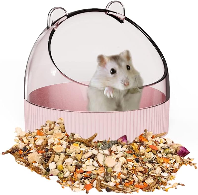 Tigela para Hamster e Pequenos Animais tafit Rosa 10,01 x 8,31 x 10,01 cm