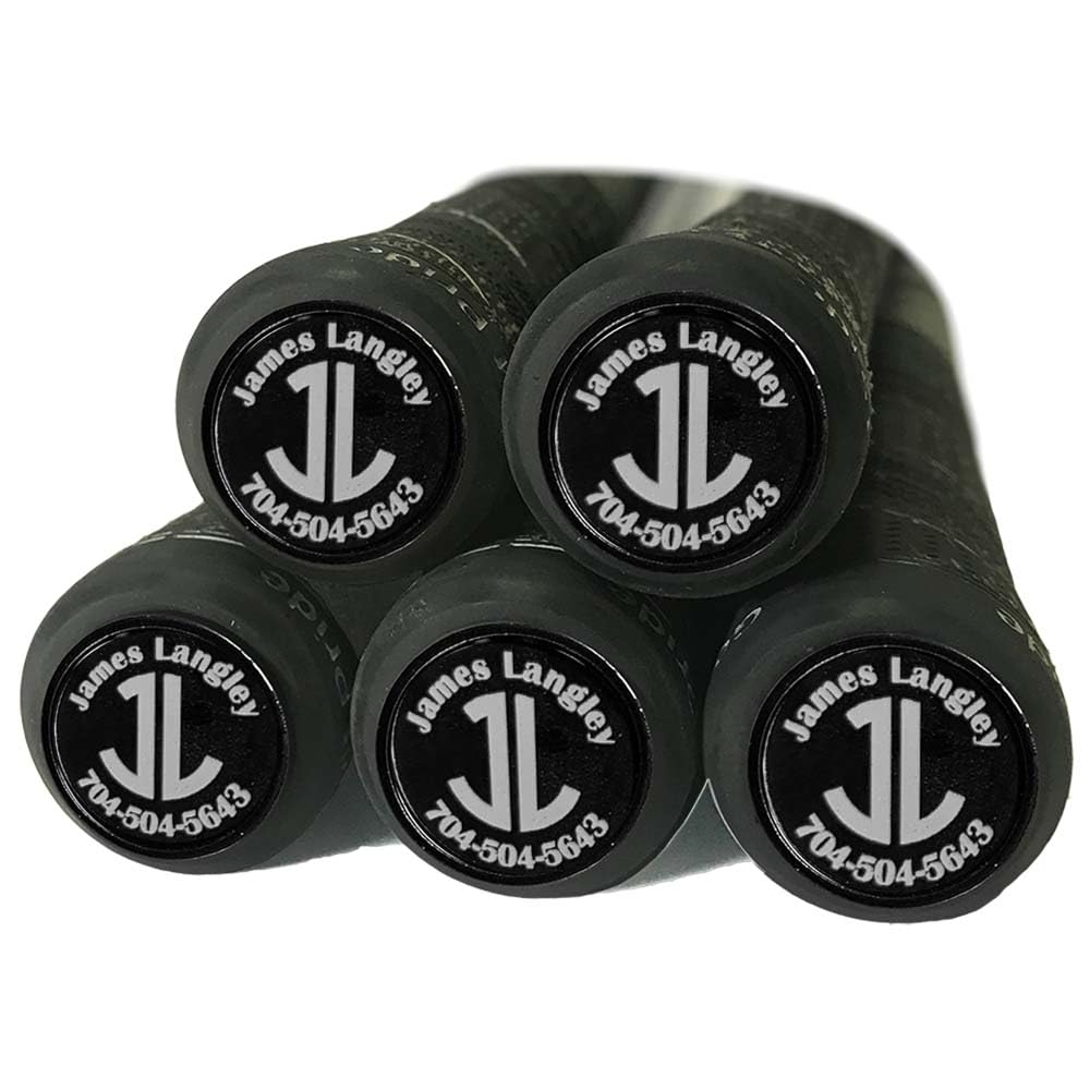 Custom Golf Club Finders | Personalized Identification | 4 Colors, 5 Engraving Styles | Set of 14 | Great Golfer Gift